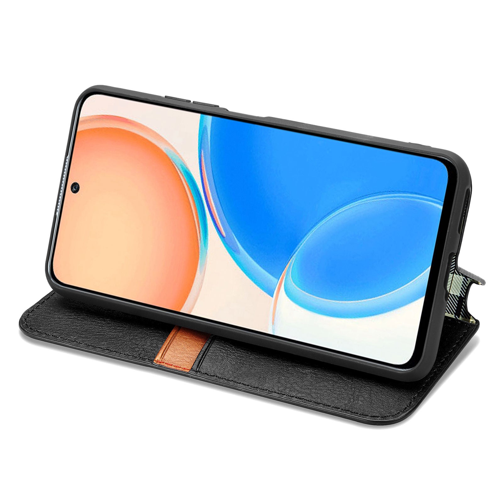 For Honor X8 4G Drop-proof Phone Case Imprinting Rhombus Magnetic Phone Flip Leather Cover Wallet Stand For Honor X8 4G Drop-proof Phone Case Imprinting Rhombus Magnetic Phone Flip Leather Cover Wallet Stand